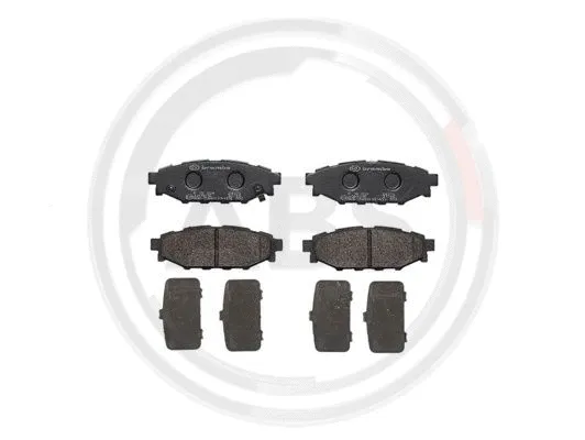 Brake Pad Set, disc brake (P78020)