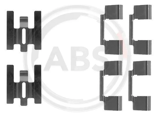 Accessory Kit, disc brake pad (1160Q)