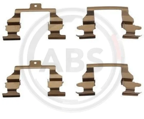 Accessory Kit, disc brake pad (1291Q)