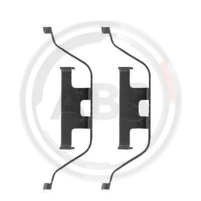 Accessory Kit, disc brake pad (1201Q)