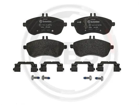 Brake Pad Set, disc brake (P50067)