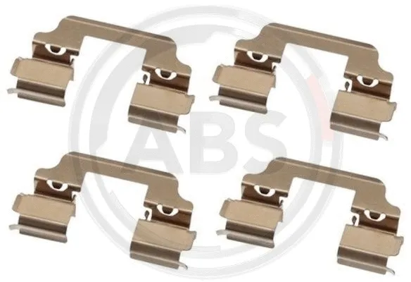 Accessory Kit, disc brake pad (1828Q)