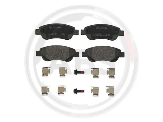 Brake Pad Set, disc brake (P61081)