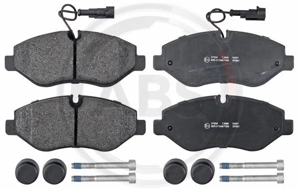 Brake Pad Set, disc brake (37659)