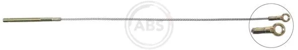 Cable Pull, parking brake (K10491)