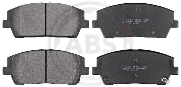 Brake Pad Set, disc brake (35307)