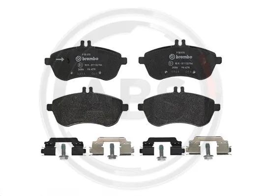 Brake Pad Set, disc brake (P50070)