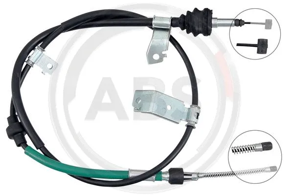 Cable Pull, parking brake (K15004)