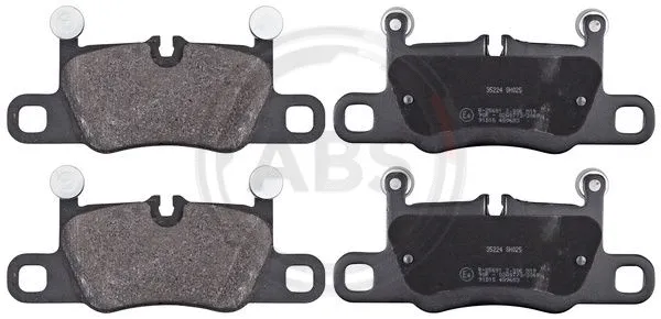 Brake Pad Set, disc brake (35224)