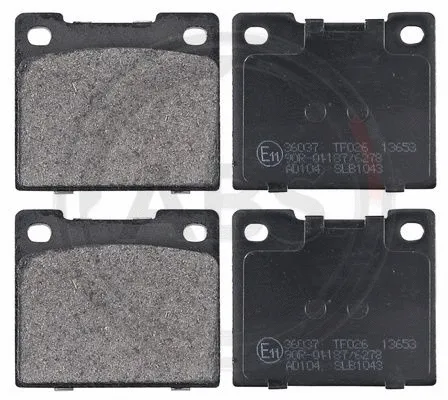 Brake Pad Set, disc brake (36037)