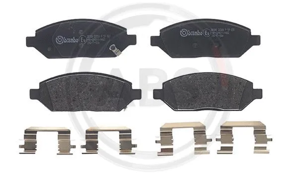 Brake Pad Set, disc brake (P59088)