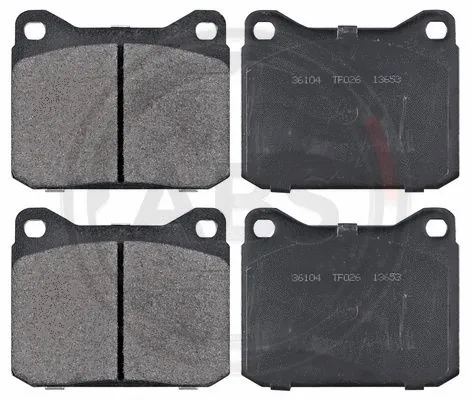 Brake Pad Set, disc brake (36104)