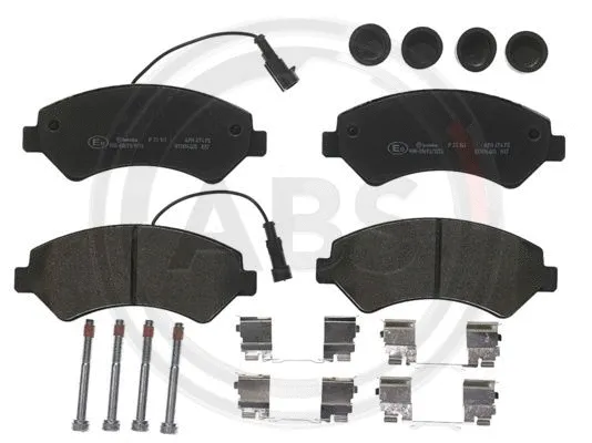 Brake Pad Set, disc brake (P23161)