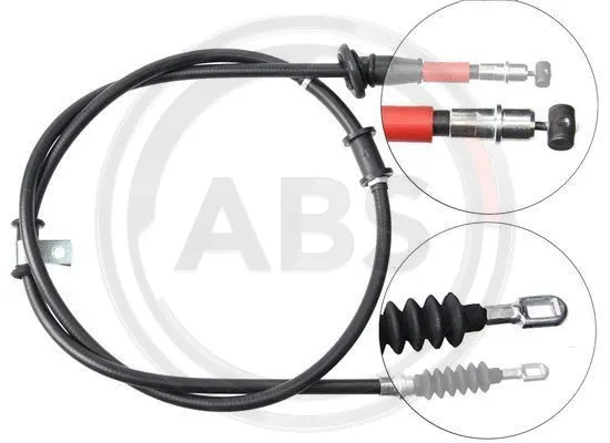 Cable Pull, parking brake (K19637)
