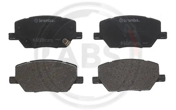 Brake Pad Set, disc brake (P23164)