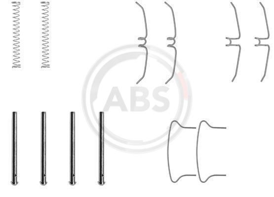 Accessory Kit, disc brake pad (0954Q)
