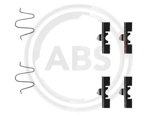 Accessory Kit, disc brake pad (1170Q)