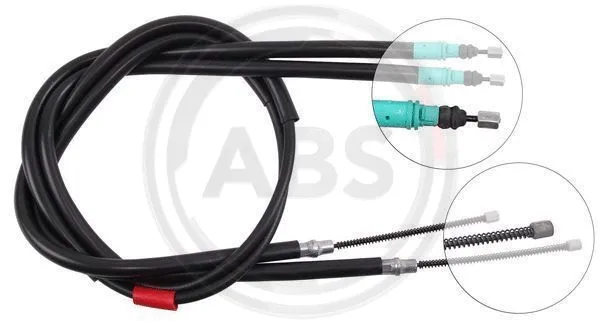Cable Pull, parking brake (K12256)
