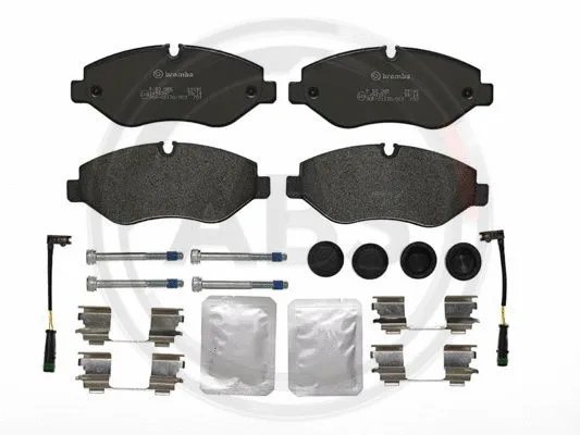 Brake Pad Set, disc brake (P50085)