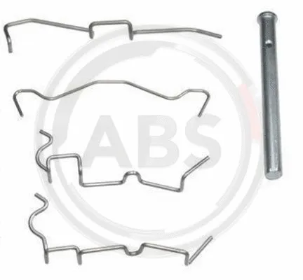 Accessory Kit, disc brake pad (1650Q)