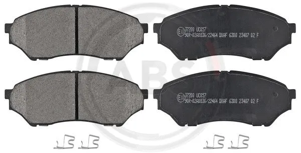 Brake Pad Set, disc brake (37200)