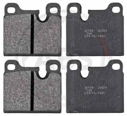 Brake Pad Set, disc brake (36134)