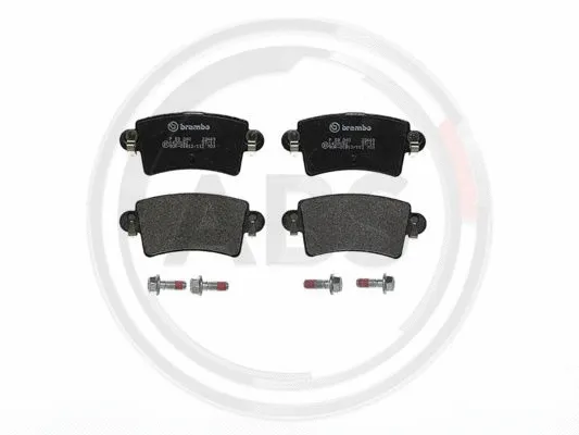 Brake Pad Set, disc brake (P59040)