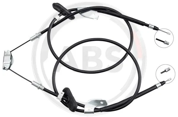 Cable Pull, parking brake (K14040)