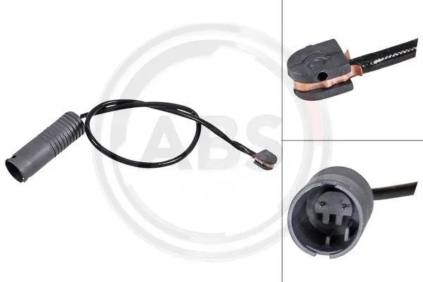 Warning Contact, brake pad wear (39528)