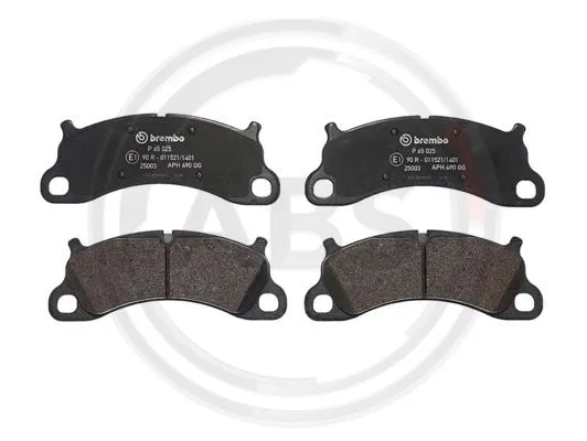 Brake Pad Set, disc brake (P65025)