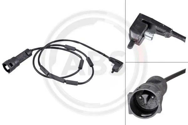 Warning Contact, brake pad wear (39518)