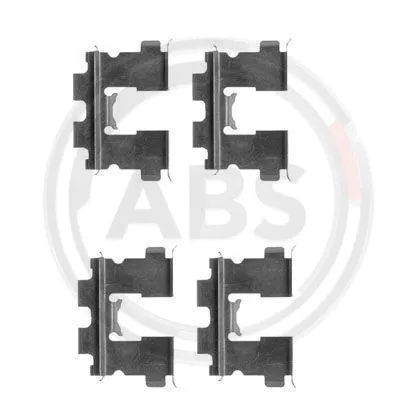 Accessory Kit, disc brake pad (1163Q)