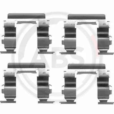 Accessory Kit, disc brake pad (1181Q)