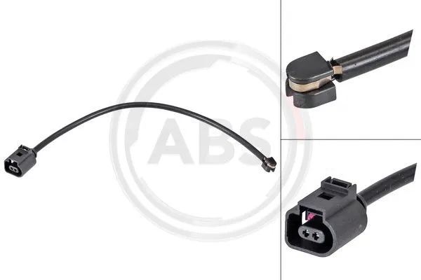 Warning Contact, brake pad wear (39817)
