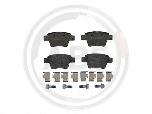 Brake Pad Set, disc brake (P61080)