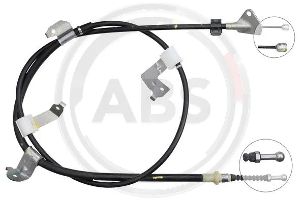 Cable Pull, parking brake (K12072)