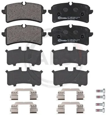 Brake Pad Set, disc brake (P65040)