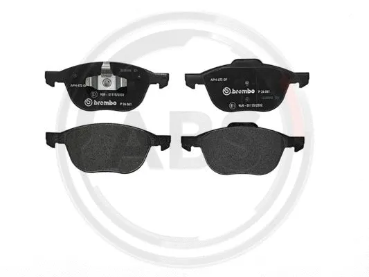 Brake Pad Set, disc brake (P24061)