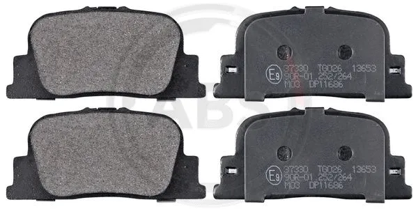 Brake Pad Set, disc brake (37330)