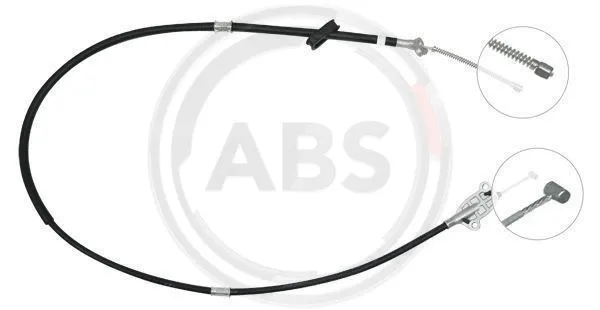 Cable Pull, parking brake (K18667)