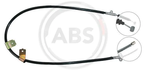 Cable Pull, parking brake (K11538)