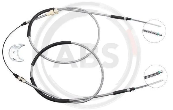 Cable Pull, parking brake (K10655)