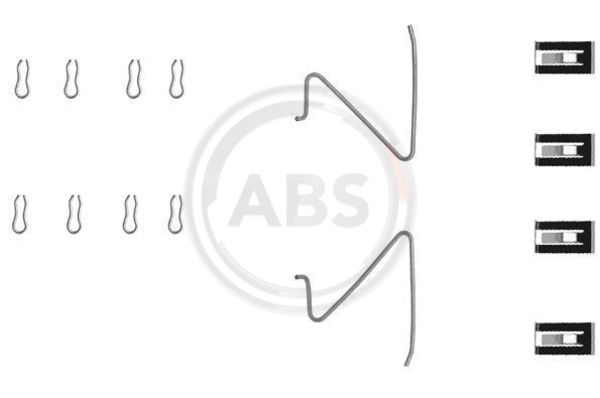 Accessory Kit, disc brake pad (0963Q)