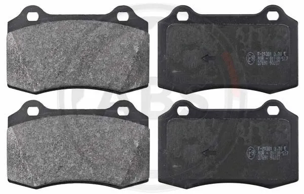 Brake Pad Set, disc brake (37691)