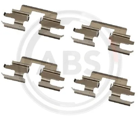Accessory Kit, disc brake pad (1619Q)