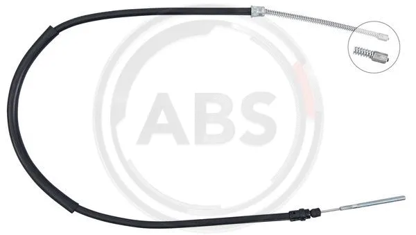 Cable Pull, parking brake (K10806)