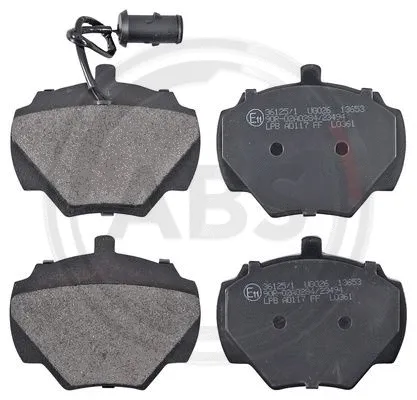 Brake Pad Set, disc brake (36125/1)