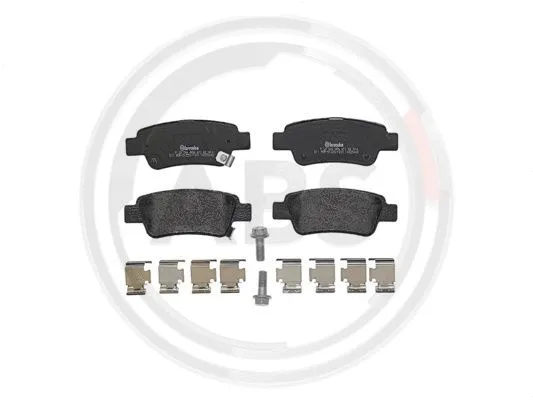 Brake Pad Set, disc brake (P28046)