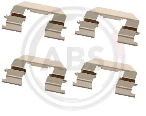 Accessory Kit, disc brake pad (2017Q)