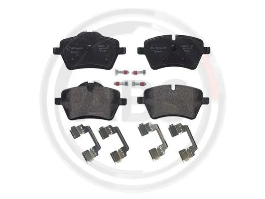 Brake Pad Set, disc brake (P06086)